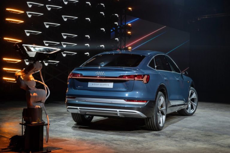 Audi e-tron Sportback: immagini ufficiali