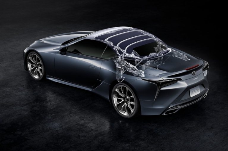 Lexus LC500 Convertible: immagini ufficiali