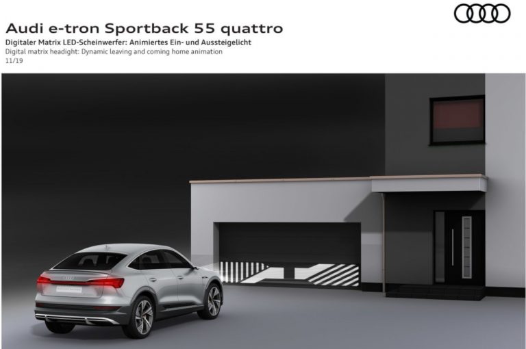 Audie-tron Sportback, la tecnica: immagini ufficiali