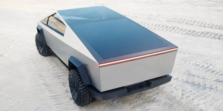 Tesla Cybertrack: pick-up spaziale