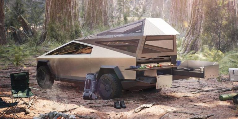 Tesla Cybertrack: pick-up spaziale