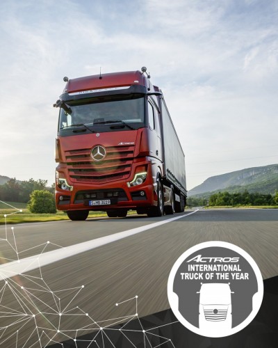 Mercedes Actros è International Truck of the Year 2020: foto ufficiali