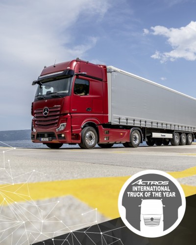 Mercedes Actros è International Truck of the Year 2020: foto ufficiali