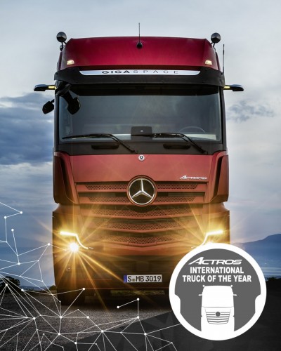 Mercedes Actros è International Truck of the Year 2020: foto ufficiali