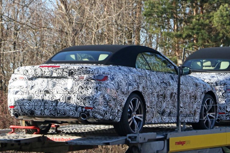 Bmw Serie 4 Cabriolet 2020: nuove foto spia