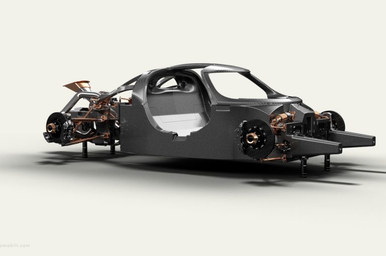 De Tomaso P72, estetica, tecnica, progettazione: immagini ufficiali
