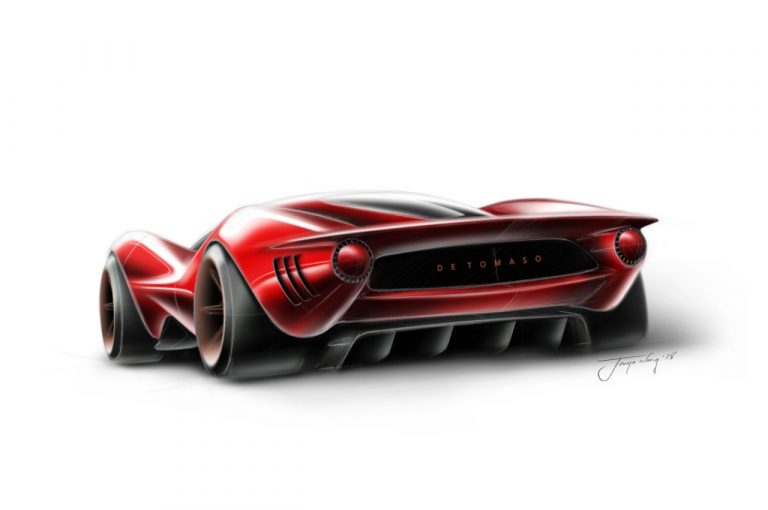 De Tomaso P72, estetica, tecnica, progettazione: immagini ufficiali
