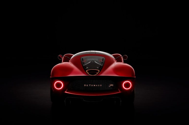 De Tomaso P72, estetica, tecnica, progettazione: immagini ufficiali