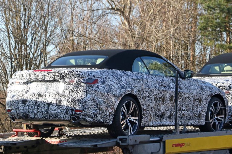 Bmw Serie 4 Cabriolet 2020: nuove foto spia