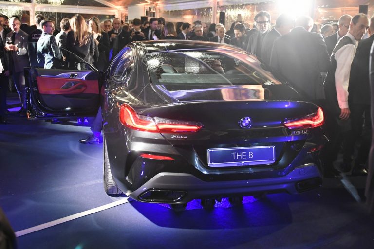 BMW Serie 8 Gran Coupé svelata a Casina Valadier