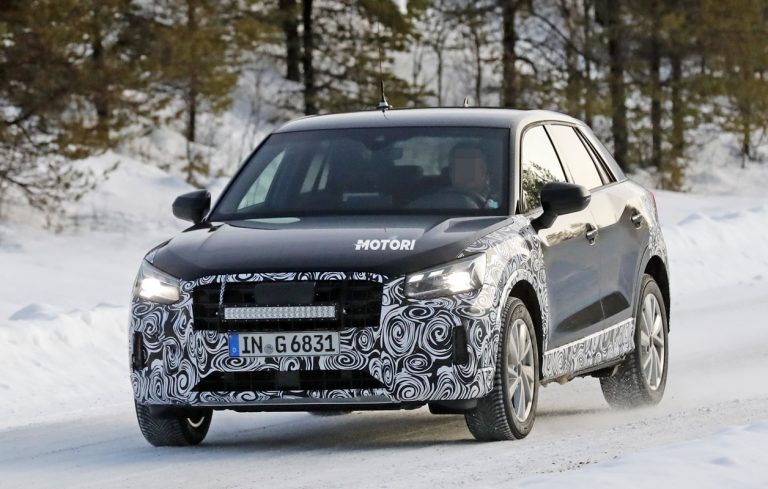 Audi Q2 restyling: le foto spia