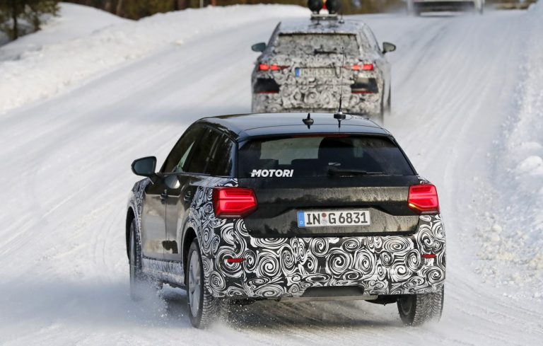 Audi Q2 restyling: le foto spia