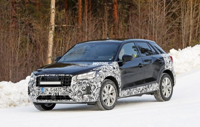 Audi Q2 restyling: le foto spia