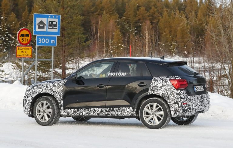 Audi Q2 restyling: le foto spia