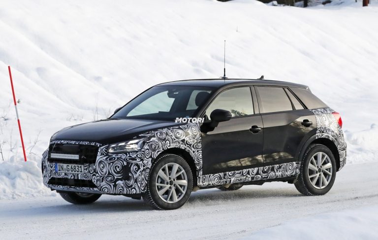 Audi Q2 restyling: le foto spia