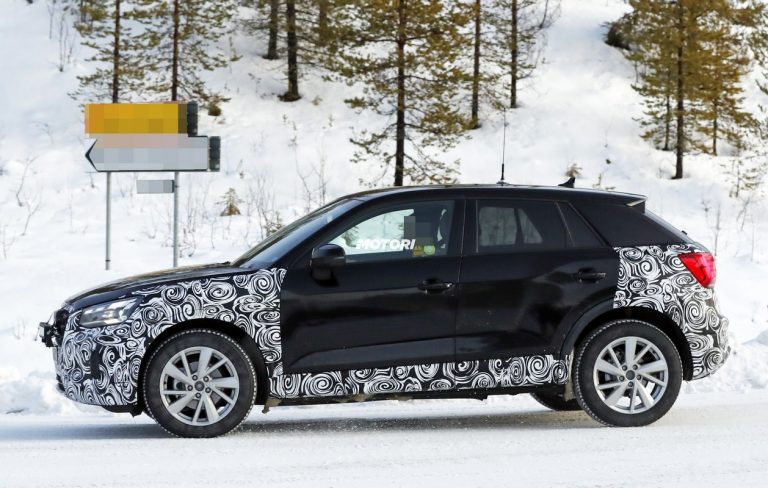 Audi Q2 restyling: le foto spia