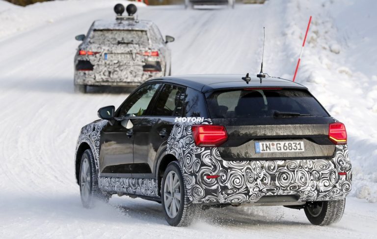 Audi Q2 restyling: le foto spia
