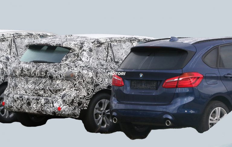 Nuova Bmw Serie 2 Active Tourer: le foto spia