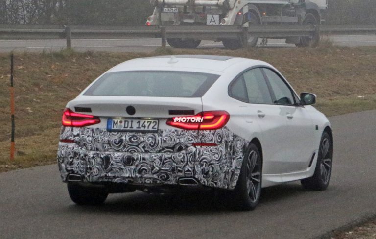 BMW Serie 6 GT facelift: le foto spia