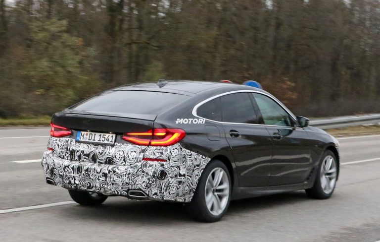 BMW Serie 6 GT facelift: le foto spia
