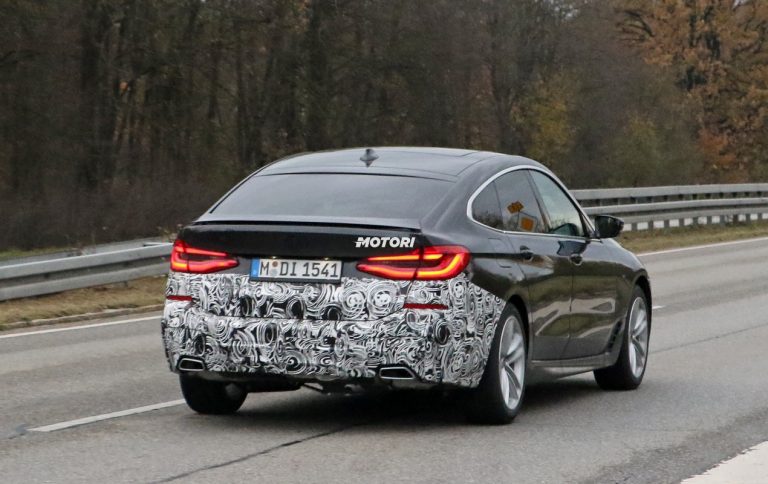 BMW Serie 6 GT facelift: le foto spia