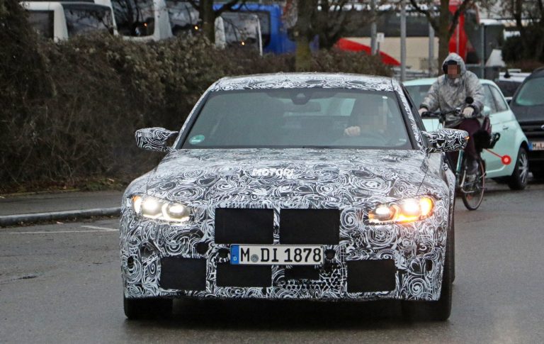 Bmw M3 2020, foto spia della nuova generazione