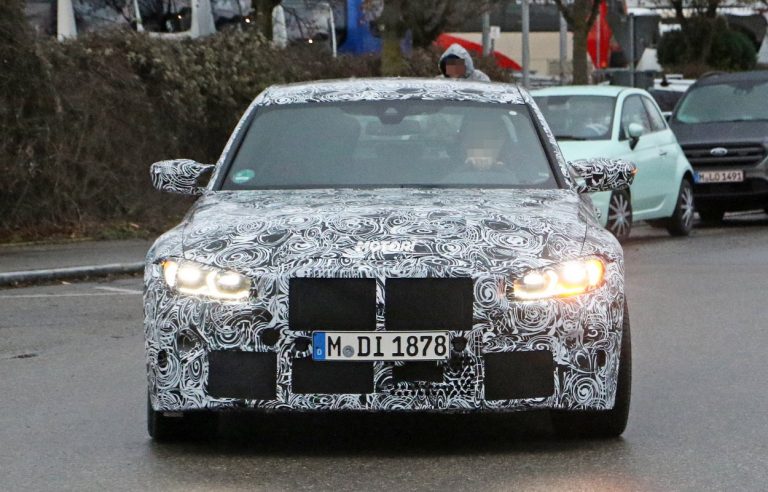 Bmw M3 2020, foto spia della nuova generazione