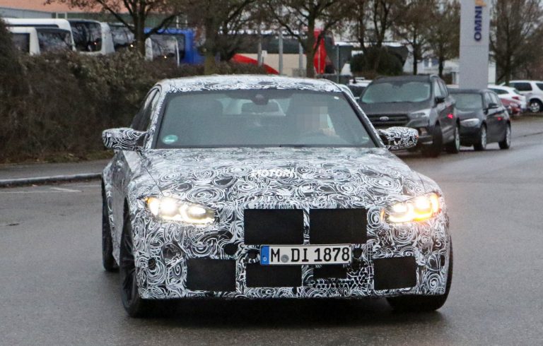 Bmw M3 2020, foto spia della nuova generazione
