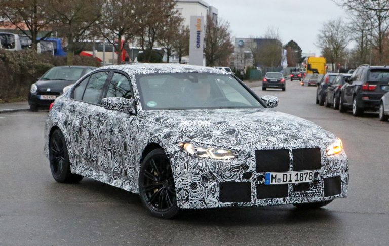 Bmw M3 2020, foto spia della nuova generazione