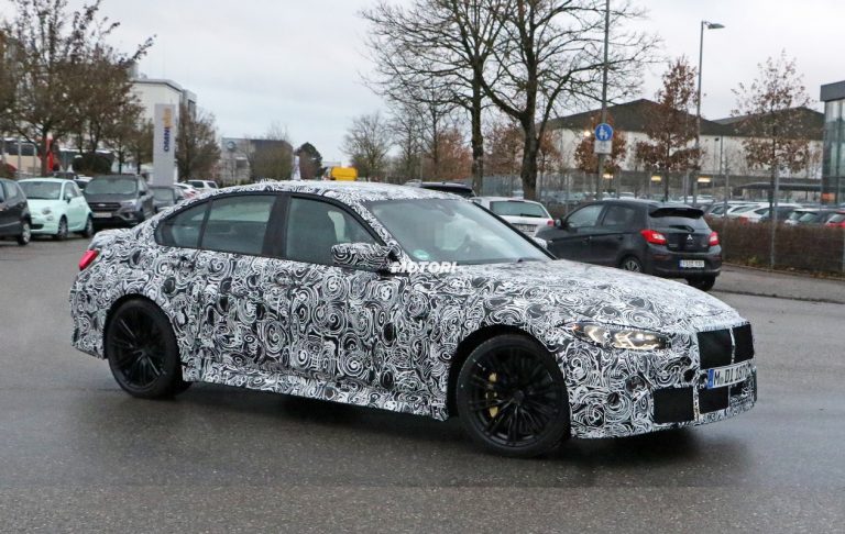 Bmw M3 2020, foto spia della nuova generazione
