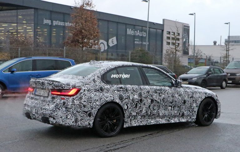Bmw M3 2020, foto spia della nuova generazione