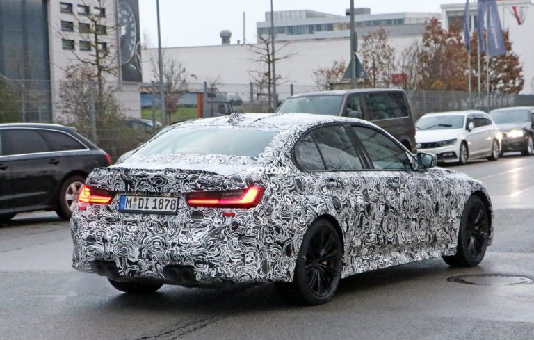 Bmw M3 2020, foto spia della nuova generazione