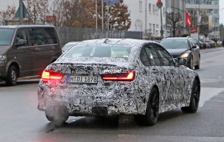 Bmw M3 2020, foto spia della nuova generazione