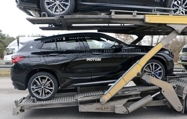 Bmw X2 restyling: foto spia