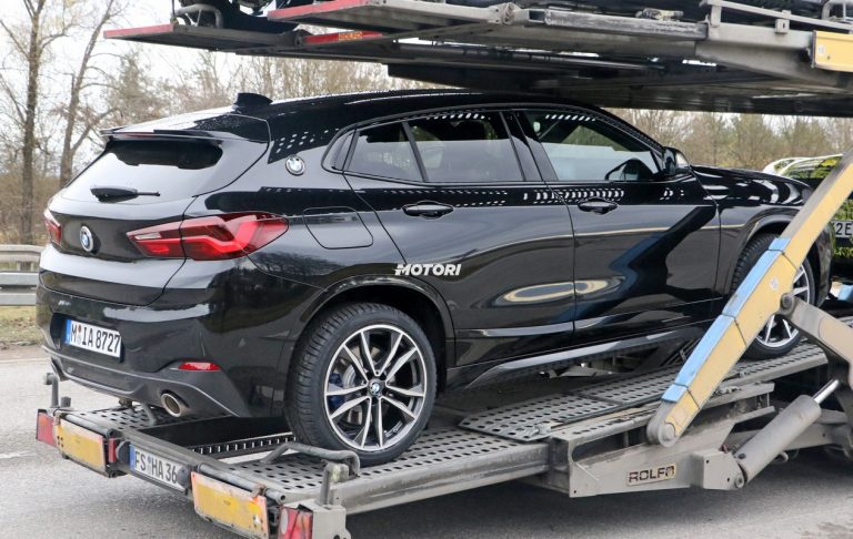 Bmw X2 restyling: foto spia