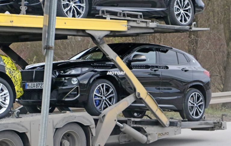 Bmw X2 restyling: foto spia