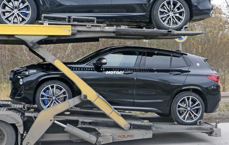 Bmw X2 restyling: foto spia