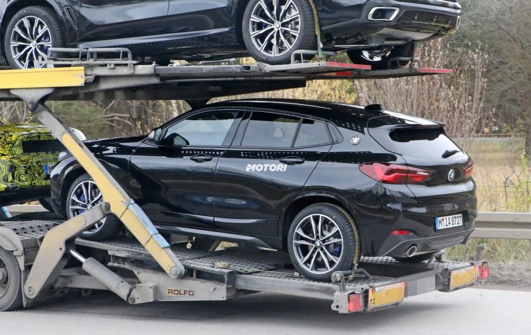 Bmw X2 restyling: foto spia