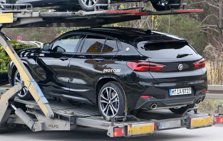 Bmw X2 restyling: foto spia