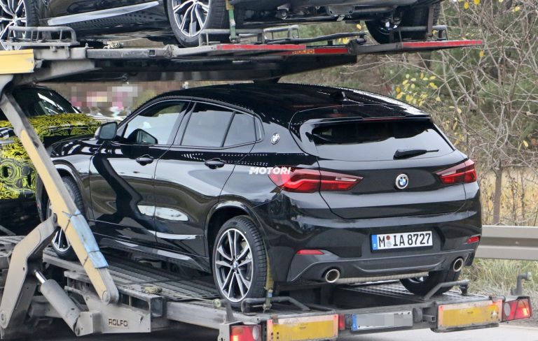 Bmw X2 restyling: foto spia