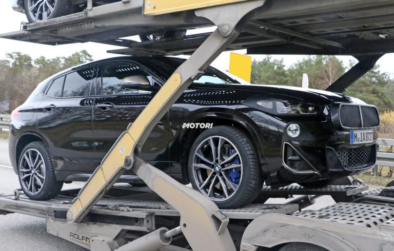 Bmw X2 restyling: foto spia