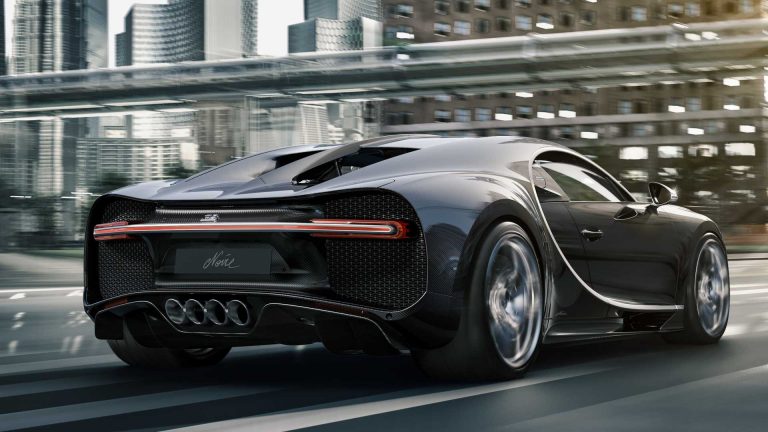 Bugatti Chiron Noire: foto ufficiali