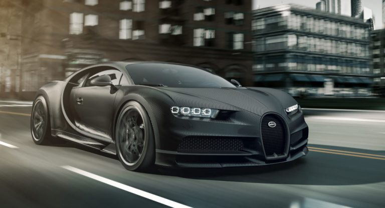 Bugatti Chiron Noire: foto ufficiali