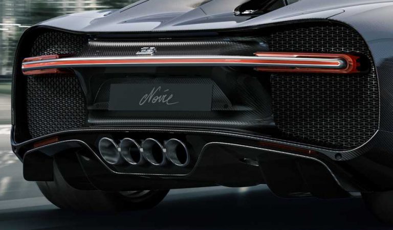 Bugatti Chiron Noire: foto ufficiali