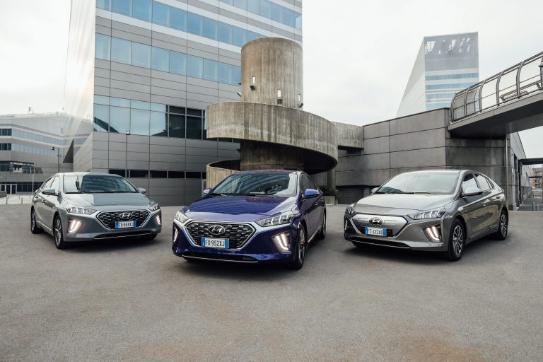 La rinnovata gamma di Hyundai Ioniq