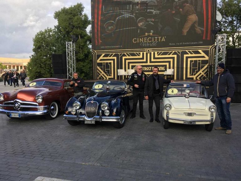 Cine Auto Expo: le auto storiche premiate a Cinecittà
