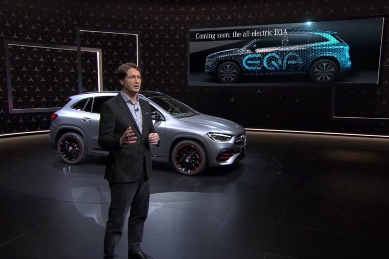 Mercedes EQA, svelato il primo teaser
