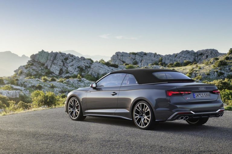 Audi S5 Cabriolet 2020: immagini ufficiali