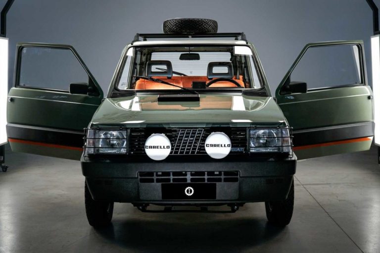 Fiat Panda 4x4 Pandina Jones elettrica by Garage Italia