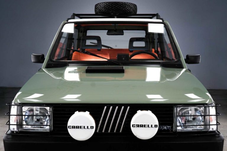 Fiat Panda 4x4 Pandina Jones elettrica by Garage Italia